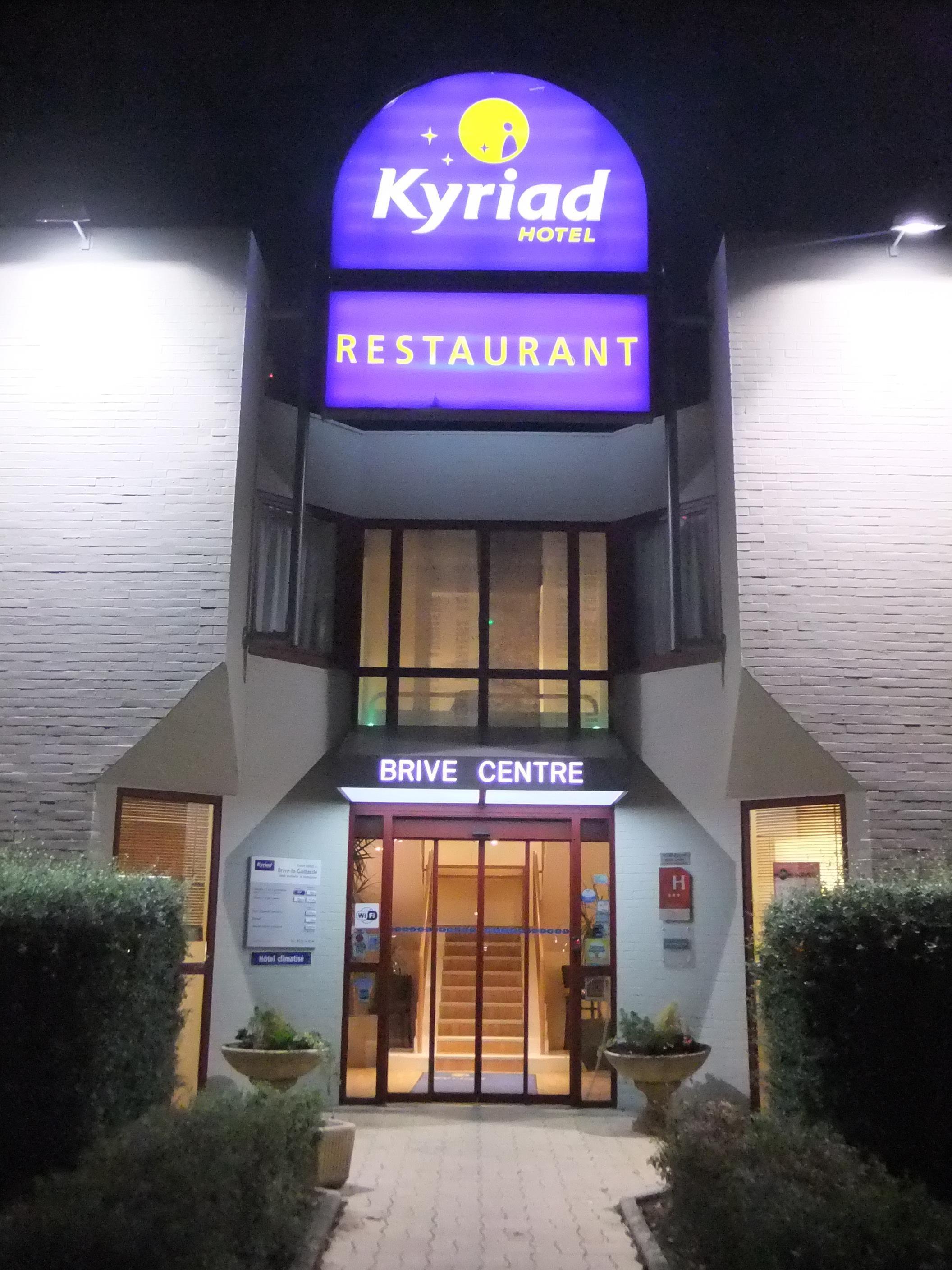 Hotel Restaurant Kyriad Brive Centre Zewnętrze zdjęcie